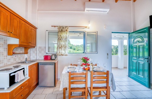 Arillas Apartment | Apartment 'Standard Studio Upstairs 11' with Shared Pool, Wi-Fi and Air Conditioning