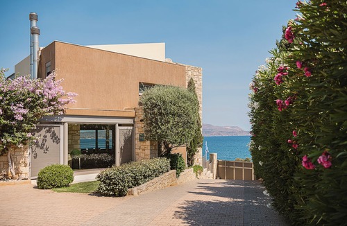Plaka Villa | Architect-Designed Modern Villa with Heated Pool & Sea Views | Almyra SK Place