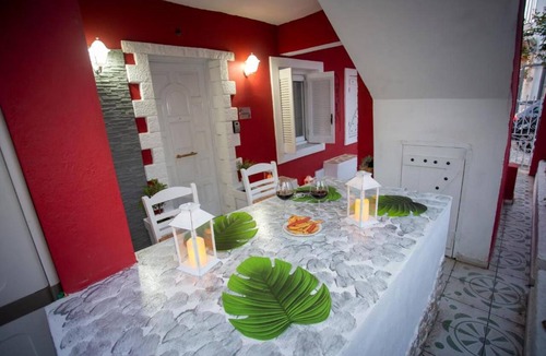 Messonghi House | Armonia Studio in front of the Beach