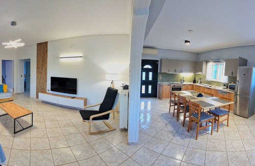 Sami Villa | Arte Villa,Margarita apartment huge garden,with pool-5 min drive from Sami