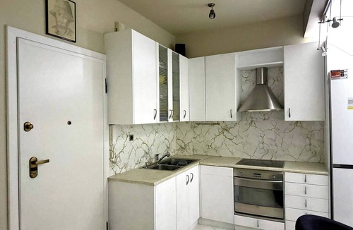 Athens Apartment | Athens Penthouse Loft | Balconies 350 meters to the subway Sleeps 4, Elevator, A/C