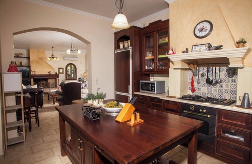 Spanokhorion Villa | AVLEMONAS Nature Retreat View to Lefkada