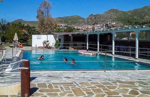 Myrina Apartment | Beachfront Maisonette With Pool