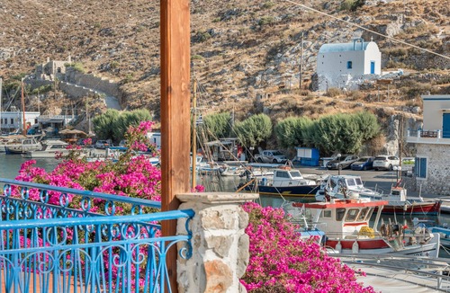 Kalymnos Apartment | Bed and Breakfast 'Room No 7' with Sea View, Wi-Fi and Air Conditioning