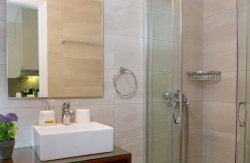 Agios Nikolaos Town Apartment | Bellevue Suites Studio 3 with Sea View