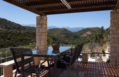 Stalos Villa | Bio-Energy ~ VILLA "ANTONIS" ~ Fantastic views of the mountains and sea~