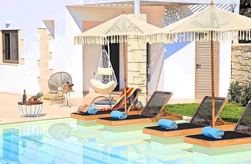 Kavallos House | Blue Lake Villa Heated Pool