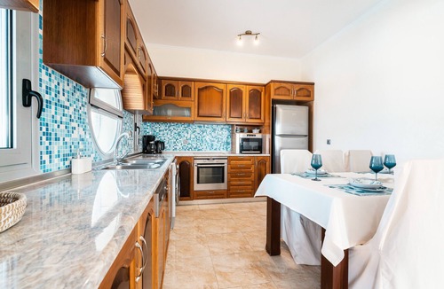 South Rhodes Apartment | Blue Pearl Apolakkia 2: Shared Pool, Terrace, and Wi-Fi