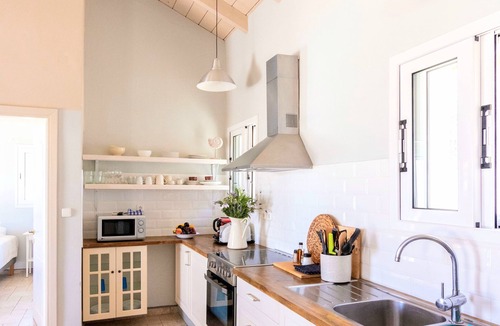 Mpogdanatika House | Charming Villa with Pool, Sea views, BBQ, Verandah amongst the Olive Groves
