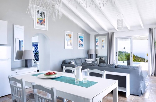 Ieromonachos Villa | Charming Villa with Stunning Sea Views, Mature Gardens & Private Infinity Pool
