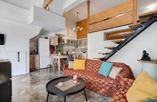 Tzermiado House | Country House 'Rahati Suite' with Private Terrace and Wi-Fi