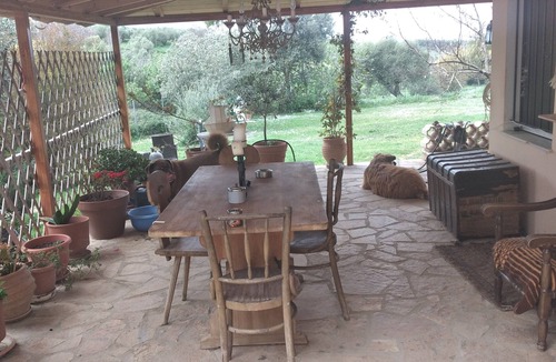 Kiparissia Apartment | Cozy apartment with large property dog-friendly