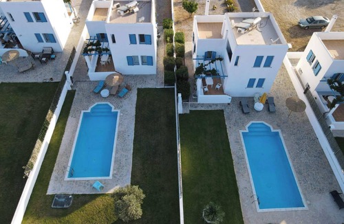 Gennadi Villa | Cycladic Villa (D) in Rhodes Island with Private Pool