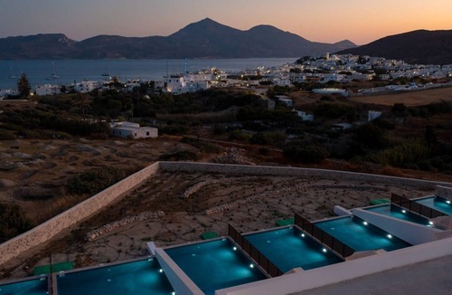 Adamas Apartment | Drythis Suite, Divine Sea Views, Private Pool, Furnished Terrace, Milos