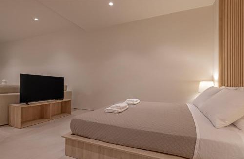 Rhodes Town Apartment | Earthy Haven-Minimalist Luxury Studio & Hot Tub