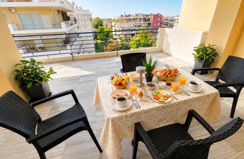 Pyrgos Apartment | Elenas sweet home - Penthouse with Large Balcony