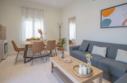 Koutsouras House | Elia Apartment - A Charming Family Home with Private Garden