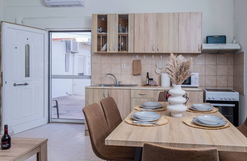 Koutsouras House | Elia Apartment - A Charming Family Home with Private Garden