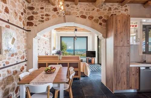 Douliana Villa | Enid Villa with private pool and amazing view