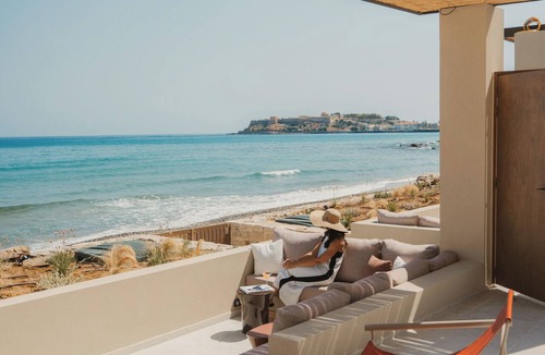 Rethymno Villa | Espera Beachfront Residence, Coastal City Living