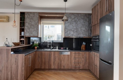 Varkiza Villa | Exquisite Athens Apartment | Elysian Penthouse | 2 Bedrooms | 360° Balcony.