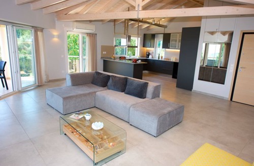 Evropouloi Apartment | Fedra House - High furnished apartment with breathtaking sea view