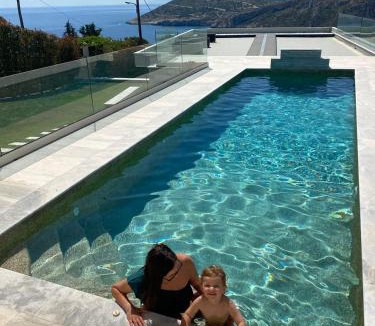Kaki Thalassa House | Greece Sea Villas Kaki Thalassa 400m to the beach ,Heated pool ,Athens