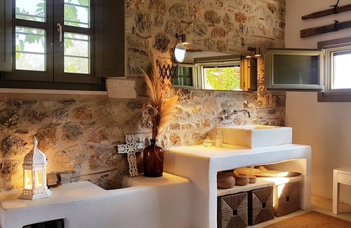 Livadi House | Holiday Home 'Three Skylights' with Terrace & Wi-Fi