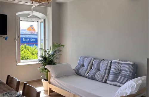 Ermoupoli Apartment | Ikigai Syros Right Across from the Ferry Port