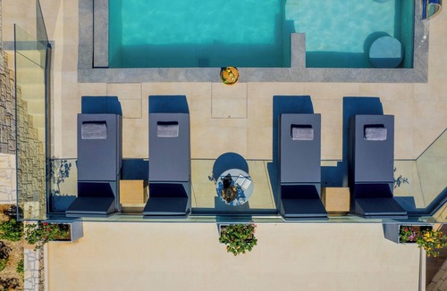 Marathitis Apartment | Indigo private Villa with Pool-Gym-Sauna-BBQ by Hospi
