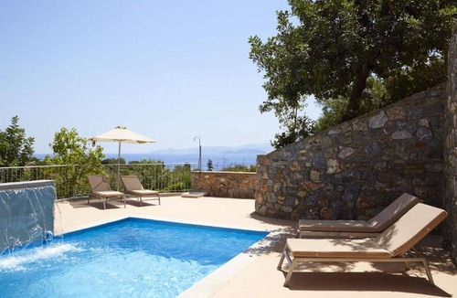 Agios Nikolaos Town Villa | ISholidays Creta Pleiades Lux 2room Sea View&Pool