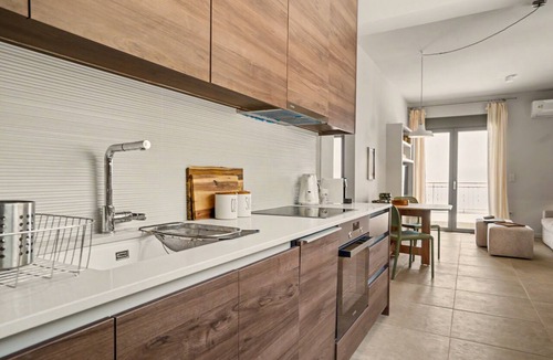 Kardamyli Apartment | Isichia Apartment with Sea and Taygetos Mountain Views