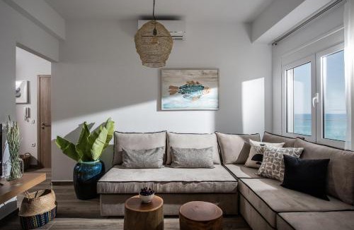 Limenas Chersonisou Apartment | Khroma Luxury Suite 2 Beach front apartment