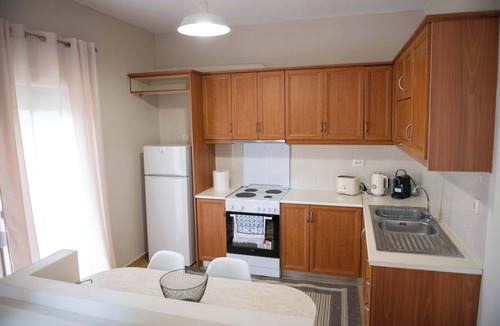 Kalloni Apartment | Loucas Home Kalloni Lesvos Central Stay w Balcony