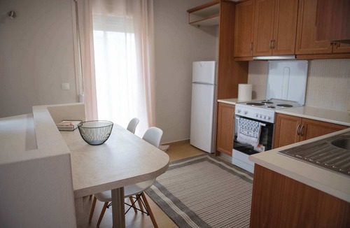 Kalloni Apartment | Loucas Home Kalloni Lesvos Central Stay w Balcony