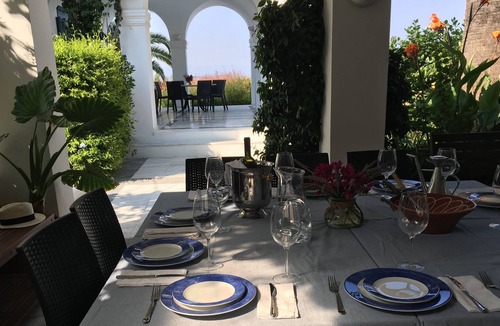 Spetses Villa | Luxurious 7 bedroom villa with panoramic sea view and infinity swimming pool