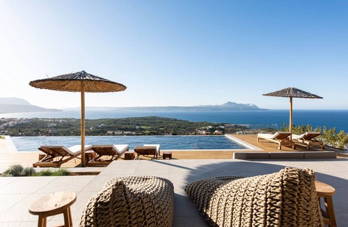 Kokkinon Khorion Villa | Luxurious Villa Milena - With Private Heated Pool