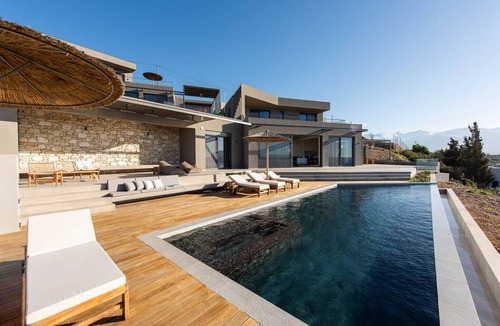 Kokkinon Khorion Villa | Luxurious Villa Milena - With Private Heated Pool