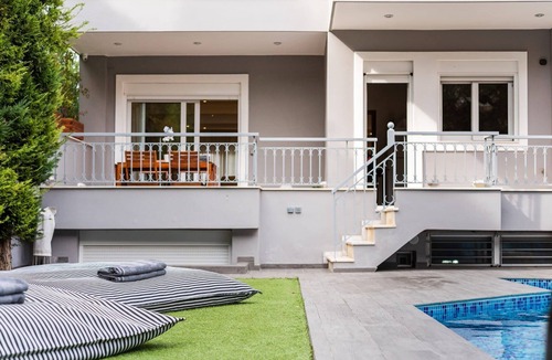 Vari-Voula-Vouliagmeni Villa | Luxury Athens Villa | Villa Vesper | 5 Bedrooms | Private Pool & Jacuzzi