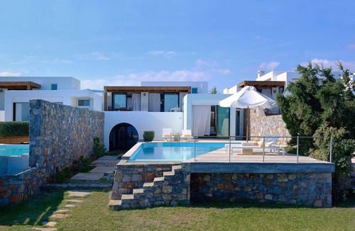 Agios Nikolaos Town Villa | Luxury Crete Villa | Sea View Villa | Private Pool | Ocean Front