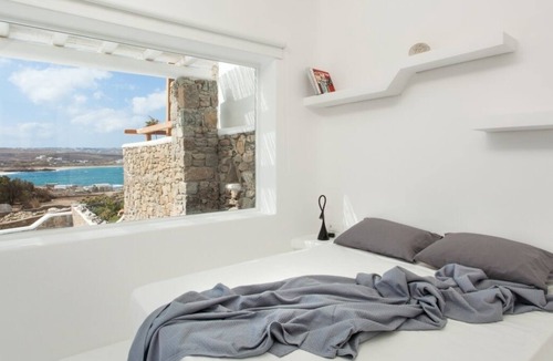 Ftelia Villa | Luxury Designer Villa with Private Infinity Pool & Gym just 150 meters from Ftelia Beach !