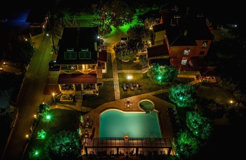 Gerakini Apartment | Modern Studio for 3 people, pool and garden view