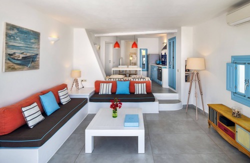 Kamari Villa | My Rental Homes - Guest House Livas with private pool, panoramic views