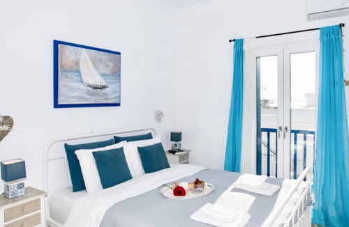 Mykonos Town House | Mykonos Town Panorama with Private Terrace