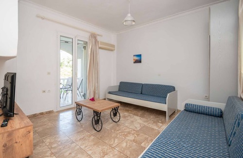 Limni Keri Apartment | Nestled in Keri, 500m from the Ionian Sea, this complex offers comfort, relaxation, and beauty.