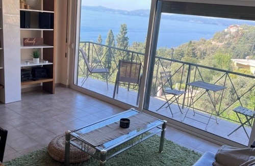 Nisaki Apartment | Nissaki Rooftop Oceanview two bedroom apartment with WiFi and air conditioning