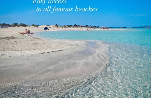 Atsipopoulo Apartment | No 7-Boutique Resort Studio-Veranda-Workspace-Kitchen-Washer-Long Stays in Crete