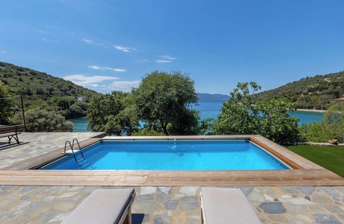 Kymi-Aliveri House | Open Your Door On The Beach! - Private Beach Home