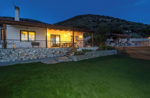 Kymi-Aliveri House | Open Your Door On The Beach! - Private Beach Home