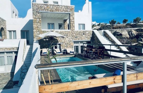 Mykonos Town House | Parfait Luxury Villa Mykonos | Private Pool & Aegean Sea Views
